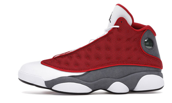 Retro Gym Red Flint Grey