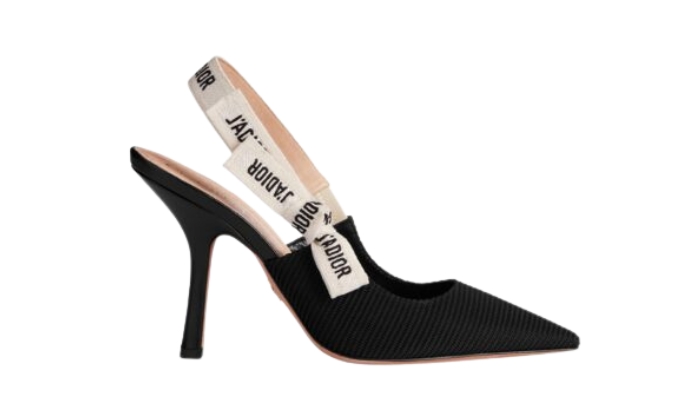 Décolleté Slingback Nero