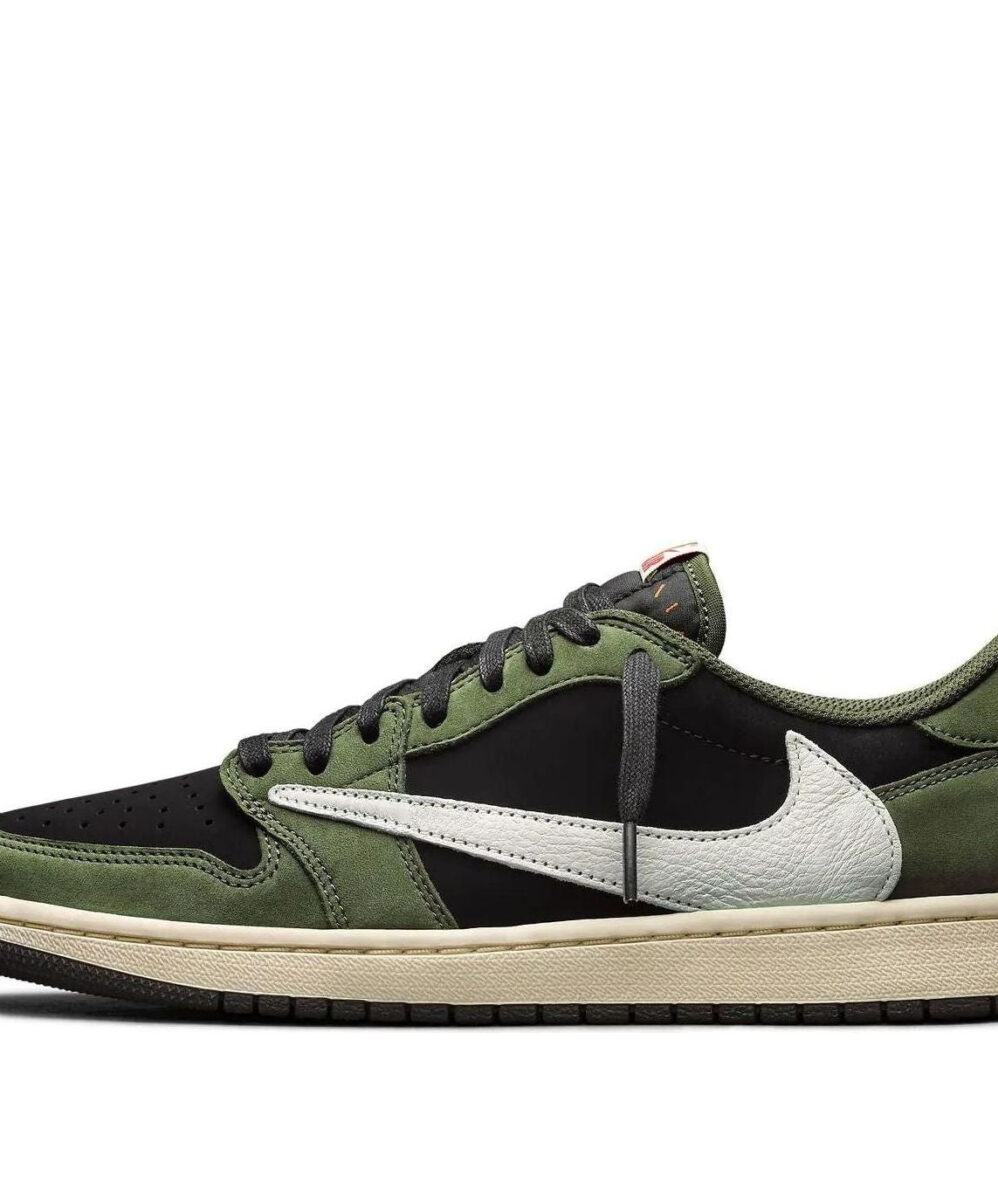Air Jordan 1 Travis Scott Low - Black Olive